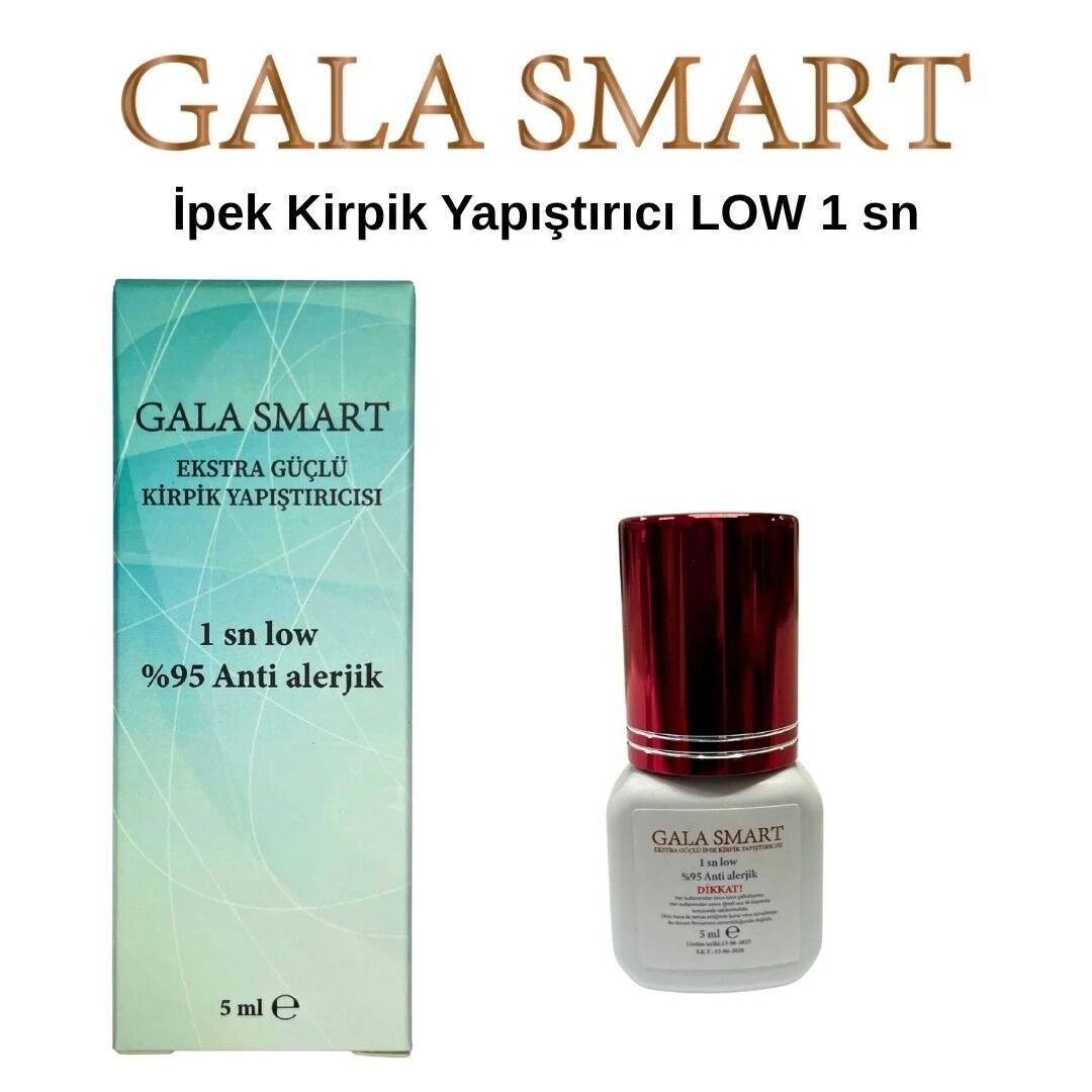 İPEK KİRPİK YAPIŞTIRICI - LOW 1 SANİYE ANTİ ALERJİK 5 ml