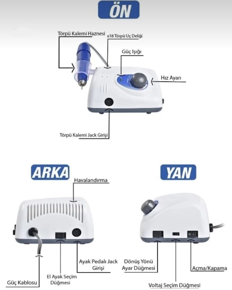 STRONG 210 TIRNAK TÖRPÜ MAKİNASI