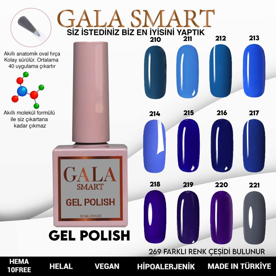GALA CLASSİC KALICI OJE 10 mle 221