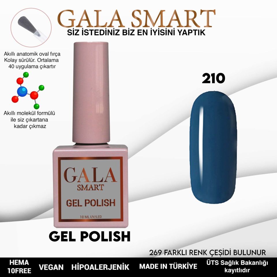 GALA CLASSİC KALICI OJE 10 mle 210
