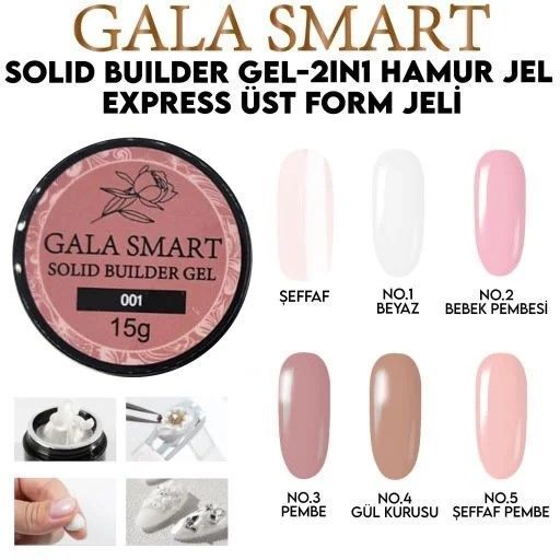 SOLİD BUİLDER HAMUR JEL 15 gr - NO:5