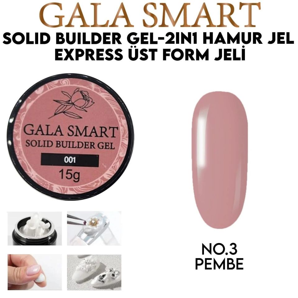 SOLİD BUİLDER HAMUR JEL 15 gr - NO:3