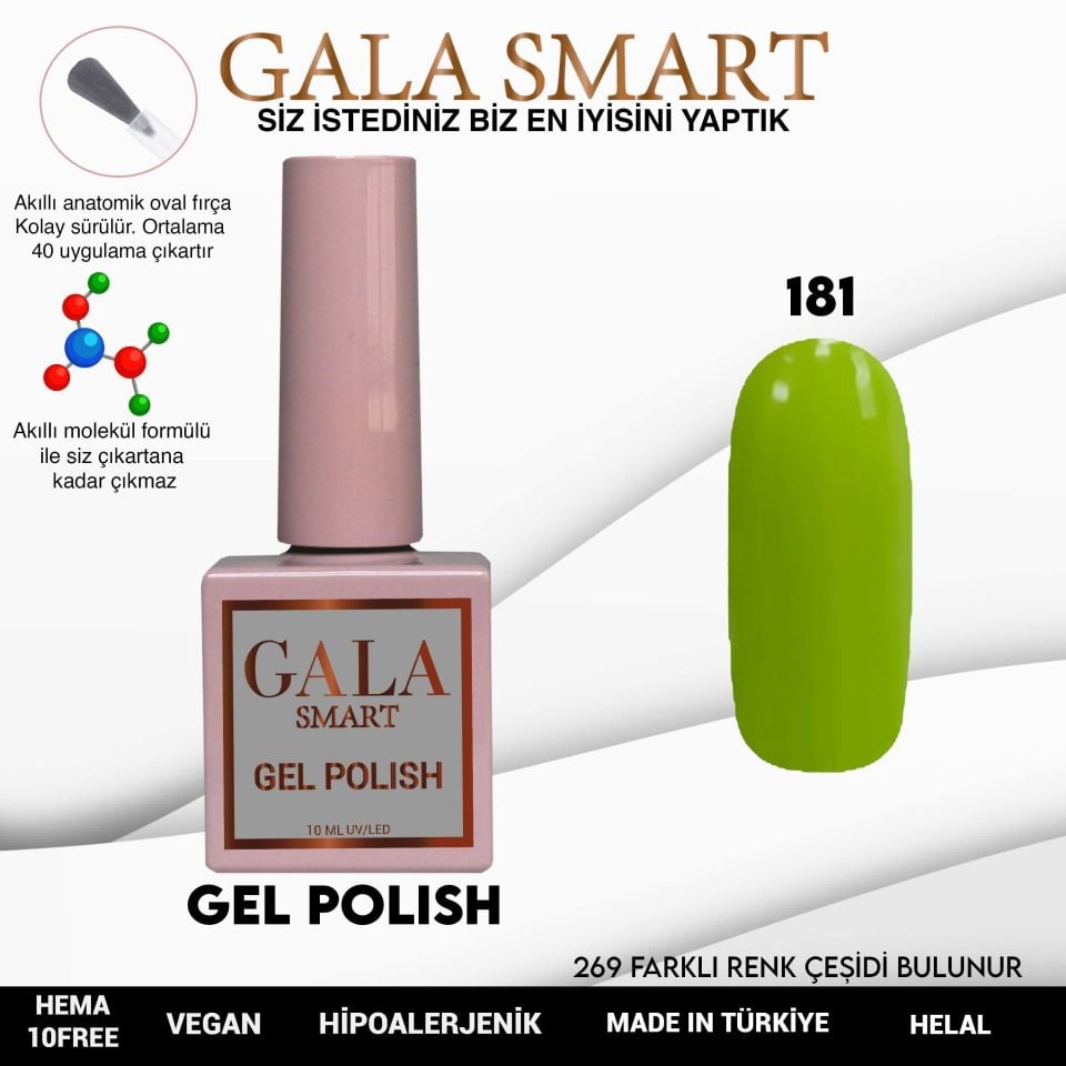 GALA CLASSİC KALICI OJE 10 mle 181