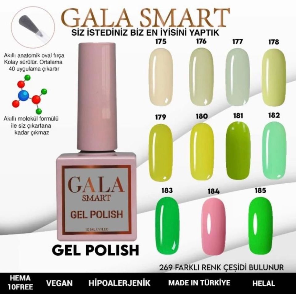 GALA CLASSİC KALICI OJE 10 mle 181