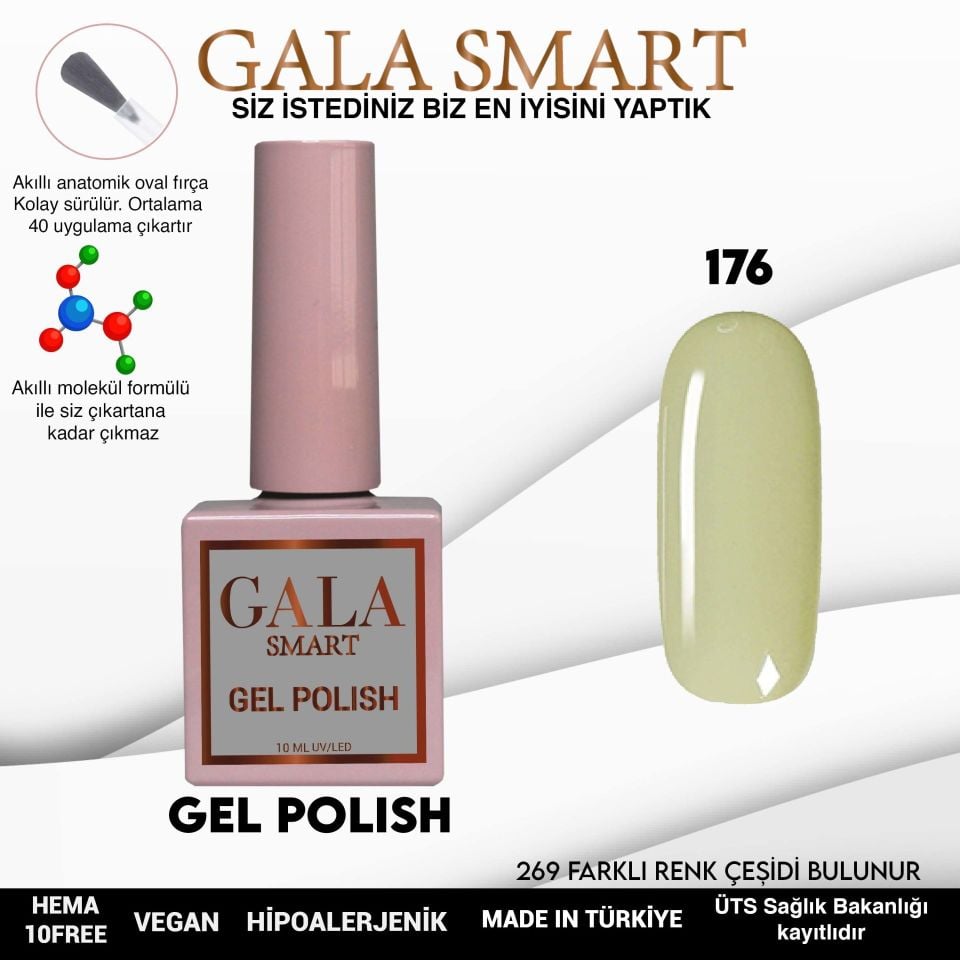 GALA CLASSİC KALICI OJE 10 mle 176