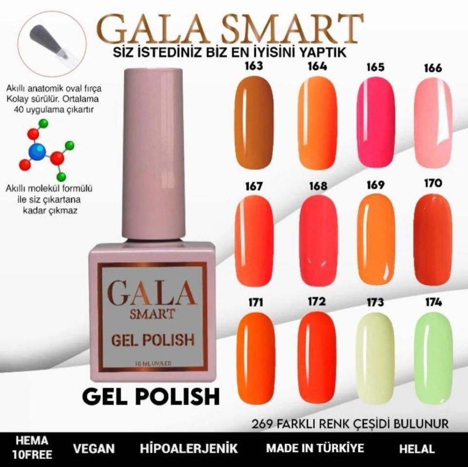 Gala Classic Kalıcı Oje 10 ml 173