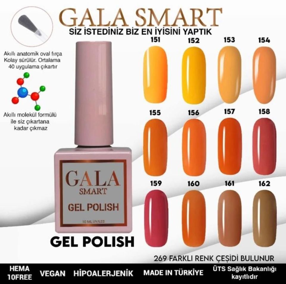 GALA CLASSİC KALICI OJE 10 mle 151