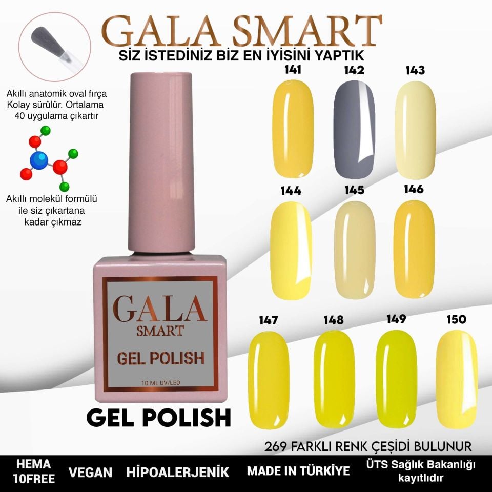 GALA CLASSİC KALICI OJE 10 mle 147