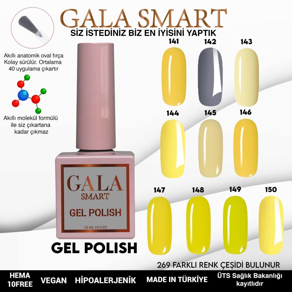 GALA CLASSİC KALICI OJE 10 mle 141