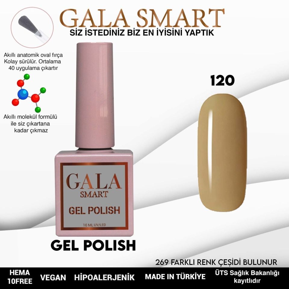 GALA CLASSİC KALICI OJE 10 mle 120