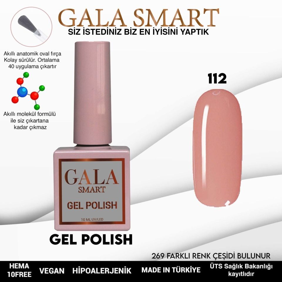 GALA CLASSİC KALICI OJE 10 mle 112