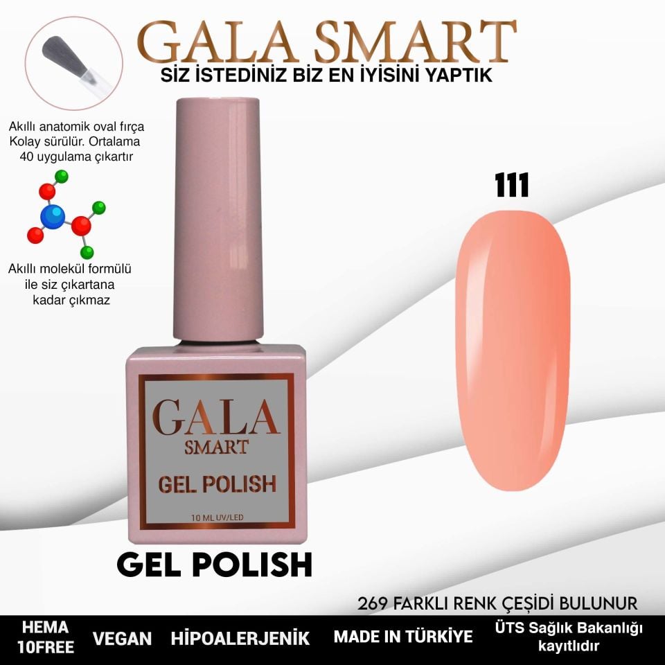 GALA CLASSİC KALICI OJE 10 mle 111