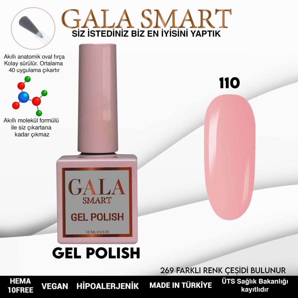 GALA CLASSİC KALICI OJE 10 mle 110