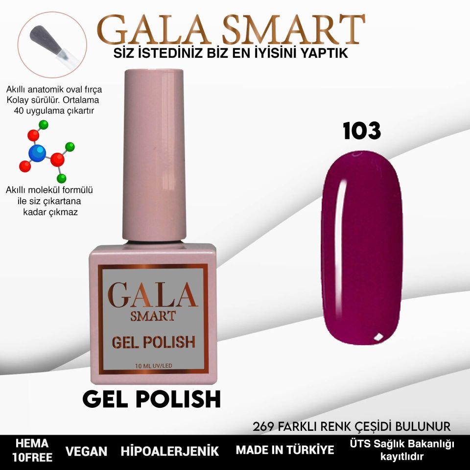 GALA CLASSİC KALICI OJE 10 mle 103