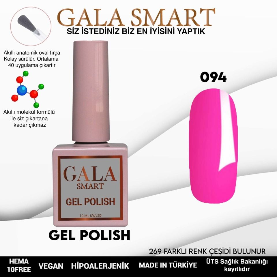 GALA CLASSİC KALICI OJE 10 mle 94